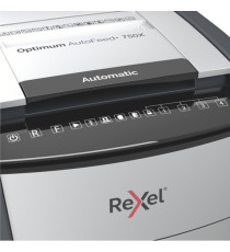 Distruggidocumenti Optimum AutoFeed+ 750X - a frammenti - Rexel Distruggidocumenti Optimum AutoFeed+ 750X - a frammenti - Rexel