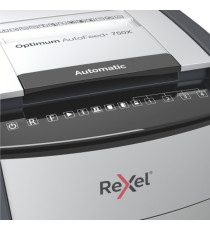 Distruggidocumenti Optimum AutoFeed+ 750X - a frammenti - Rexel Distruggidocumenti Optimum AutoFeed+ 750X - a frammenti - Rexel