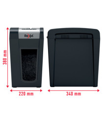 Distruggidocumenti Secure MC6 Slim - a frammenti - Rexel Distruggidocumenti Secure MC6 Slim - a frammenti - Rexel
