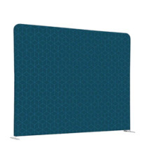 Divisorio in tessuto Wall Decor - 200 x H 150 cm - blu/rombi azzurri - Studio T Divisorio in tessuto Wall Decor - 200 x H 150 cm - blu/rombi azzurri - Studio T