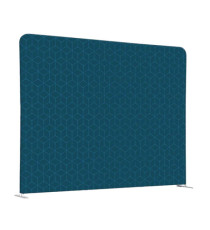Divisorio in tessuto Wall Decor - 200 x H 150 cm - blu/rombi azzurri - Studio T Divisorio in tessuto Wall Decor - 200 x H 150 cm - blu/rombi azzurri - Studio T