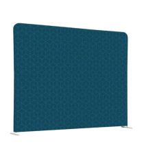 Divisorio in tessuto Wall Decor - 200 x H 150 cm - blu/rombi azzurri - Studio T Divisorio in tessuto Wall Decor - 200 x H 150 cm - blu/rombi azzurri - Studio T