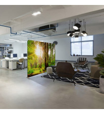Divisorio in tessuto Wall Decor - 300 x H 230 cm - bosco - Studio T Divisorio in tessuto Wall Decor - 300 x H 230 cm - bosco - Studio T