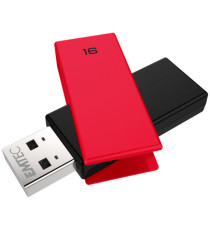 Emtec - Usb 2.0 - C350 - 16 GB - Rosso