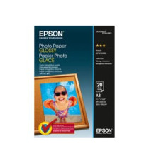 Epson - Photo Paper Glossy - A3 - 20 Fogli - C13S042536