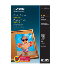 Epson - Photo Paper Glossy - A4 - 20 Fogli - C13S042538