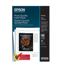 Epson - Photo Quality Inkjet Paper - A4 - 100 Fogli - C13S041061