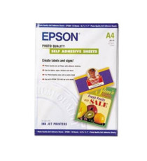 Epson - Self-Adhesive Photo Paper - A4 - 10 Fogli - C13S041106