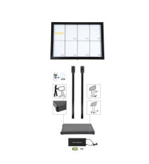 Espositore a LED per esterni - 8 x A4 - Securit Espositore a LED per esterni - 8 x A4 - Securit
