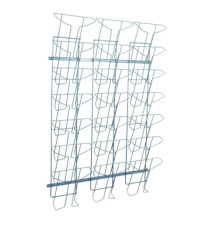 Espositore da parete - metallo - 21 tasche A4 - Alba Espositore da parete - metallo - 21 tasche A4 - Alba