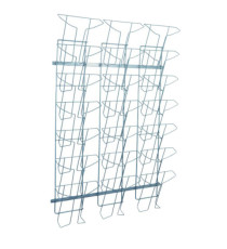 Espositore da parete - metallo - 21 tasche A4 - Alba Espositore da parete - metallo - 21 tasche A4 - Alba