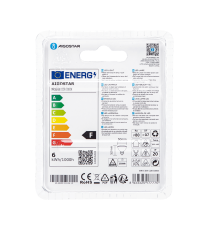 Faretto led MR16 Cob 6W 480 lumen - 3000K luce calda MISURA D50xH48mm equivalenza incandescenza 42W Faretto led MR16 Cob 6W 480 lumen - 3000K luce calda MISURA D50xH48mm equivalenza incandescenza 42W