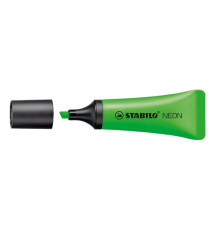 Evidenziatore stabilo Neon - punta a scalpello - tratto da 2,0-5,0mm - colore verde - Stabilo Evidenziatore stabilo Neon - punta a scalpello - tratto da 2,0-5,0mm - colore verde - Stabilo