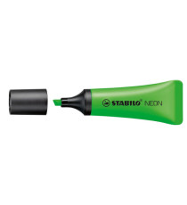 Evidenziatore stabilo Neon - punta a scalpello - tratto da 2,0-5,0mm - colore verde - Stabilo Evidenziatore stabilo Neon - punta a scalpello - tratto da 2,0-5,0mm - colore verde - Stabilo