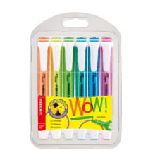 Evidenziatore Swing Cool Fluo - colori assortiti - Stabilo - conf. 6 pezzi Evidenziatore Swing Cool Fluo - colori assortiti - Stabilo - conf. 6 pezzi