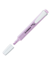 Evidenziatore Swing Cool Pastel - punta a scalpello - tratto 1 - 4 mm - colori assortiti classic - Stabilo - astuccio 4