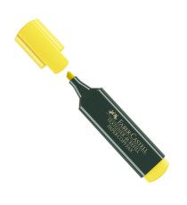 Evidenziatore Textliner 48 -  punta di 3 differenti larghezze: 5,0-3,0-1,0mm  - giallo - Faber-Castell Evidenziatore Textliner 48 -  punta di 3 differenti larghezze: 5,0-3,0-1,0mm  - giallo - Faber-Castell
