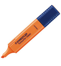 Evidenziatore Textsurfer Classic - punta a scalpello -  tratto 1,0mm-5,0mm - arancio  - Staedtler Evidenziatore Textsurfer Classic - punta a scalpello -  tratto 1,0mm-5,0mm - arancio  - Staedtler