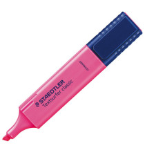 Evidenziatore Textsurfer Classic - punta a scalpello - tratto da 1,0-5,0mm - fucsia  - Staedtler Evidenziatore Textsurfer Classic - punta a scalpello - tratto da 1,0-5,0mm - fucsia  - Staedtler