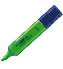 Evidenziatore Textsurfer Classic - punta a scalpello - tratto da 1,0-5,0mm - verde  - Staedtler