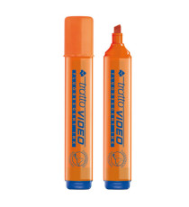 Evidenziatore Tratto Video  - punta a scalpello - tratto da 1,0-5,0mm - arancio - Tratto Evidenziatore Tratto Video  - punta a scalpello - tratto da 1,0-5,0mm - arancio - Tratto