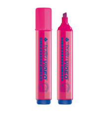 Evidenziatore Tratto Video  - punta a scalpello - tratto da 1,0-5,0mm - fucsia - Tratto Evidenziatore Tratto Video  - punta a scalpello - tratto da 1,0-5,0mm - fucsia - Tratto