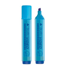 Evidenziatore Tratto Video  - punta a scalpello - tratto da 1,0mm-5,0mm - azzurro - Tratto Evidenziatore Tratto Video  - punta a scalpello - tratto da 1,0mm-5,0mm - azzurro - Tratto