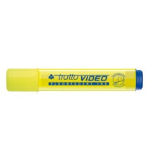 Evidenziatore Tratto Video  - punta a scalpello - tratto da 1,0mm-5,0mm - giallo - Tratto Evidenziatore Tratto Video  - punta a scalpello - tratto da 1,0mm-5,0mm - giallo - Tratto