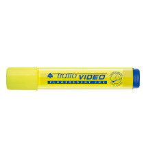 Evidenziatore Tratto Video  - punta a scalpello - tratto da 1,0mm-5,0mm - giallo - Tratto Evidenziatore Tratto Video  - punta a scalpello - tratto da 1,0mm-5,0mm - giallo - Tratto