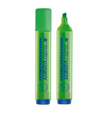 Evidenziatore Tratto Video  - punta a scalpello - tratto da 1,0mm-5,0mm - verde - Tratto Evidenziatore Tratto Video  - punta a scalpello - tratto da 1,0mm-5,0mm - verde - Tratto