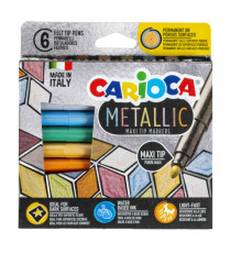 Expo da banco - assortimento Metallic - Carioca Expo da banco - assortimento Metallic - Carioca