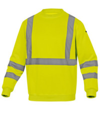 Felpa sportiva Astral - alta visibilità - tg. XL - giallo fluo - Deltaplus Felpa sportiva Astral - alta visibilità - tg. XL - giallo fluo - Deltaplus