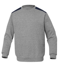 Felpa sportivo Olino - pile - tg. XL - grigio - Deltaplus Felpa sportivo Olino - pile - tg. XL - grigio - Deltaplus