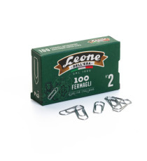 Fermagli zincati - n. 2 - 2,6 cm - Leone - conf. 100 pezzi Fermagli zincati - n. 2 - 2,6 cm - Leone - conf. 100 pezzi