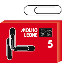 Fermagli zincati - n. 5 - 5 cm - Molho Leone - conf. 100 pezzi Fermagli zincati - n. 5 - 5 cm - Molho Leone - conf. 100 pezzi