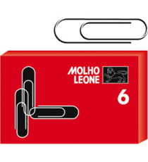Fermagli zincati - n. 6 - 5,7 cm - Molho Leone - conf. 100 pezzi
