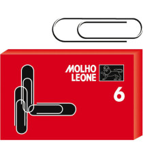 Fermagli zincati - n. 6 - 5,7 cm - Molho Leone - conf. 100 pezzi