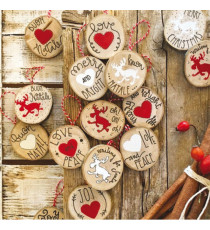 Fettine di legno naturale - CWR - conf. 100 pezzi