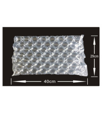 Film cuscino a bolle WiRoll - per macchina Wi1000 - 40 x 29 cm - lunghezza film 300 m - Titanium Film cuscino a bolle WiRoll - per macchina Wi1000 - 40 x 29 cm - lunghezza film 300 m - Titanium