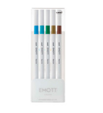 Fineliner Emott - tratto 0.4 mm - colori assortiti island - Uni Mitsubishi - conf. 5 pezzi Fineliner Emott - tratto 0.4 mm - colori assortiti island - Uni Mitsubishi - conf. 5 pezzi