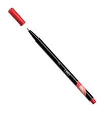 Fineliner Intensity  - punta 0,4mm - rosso - Bic - conf. 12 pezzi