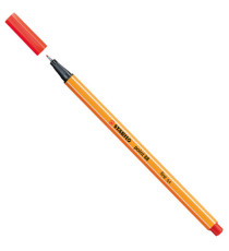 Fineliner Point 88 - tratto 0,4 mm  - rosso chiaro 48 - Stabilo Fineliner Point 88 - tratto 0,4 mm  - rosso chiaro 48 - Stabilo
