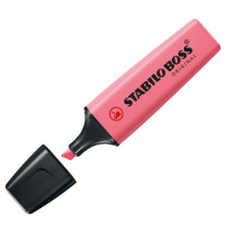 Evidenziatore Boss Original - punta a scalpello - tratto 2 - 5 mm - colori assortiti - Stabilo - busta 8 pezzi