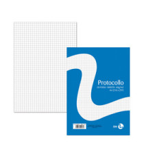 Foglio protocollo - A4 - 4 mm - 60 gr - BM - conf. 20 pezzi Foglio protocollo - A4 - 4 mm - 60 gr - BM - conf. 20 pezzi