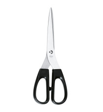 Forbice 4331 Professional - 21,5 cm - lama acciaio inox - nero/grigio - Lebez