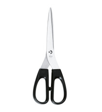 Forbice 4331 Professional - 21,5 cm - lama acciaio inox - nero/grigio - Lebez