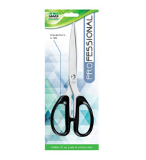 Forbice 4336 Professional - 21 cm - lama acciaio inox - nero/grigio - Lebez