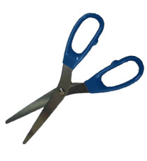 Forbice detectabile - con manici in plastica - 21 cm - blu