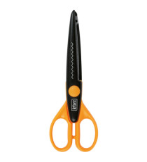 Forbice Snippy Zig Zag - 17 cm - lama acciaio - colori assortiti - Lebez Forbice Snippy Zig Zag - 17 cm - lama acciaio - colori assortiti - Lebez