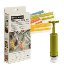 FrescoVuoto StarPack - pompa + 8 buste sottovuoto assortite - PPL - verde/colori assortiti - Perfetto